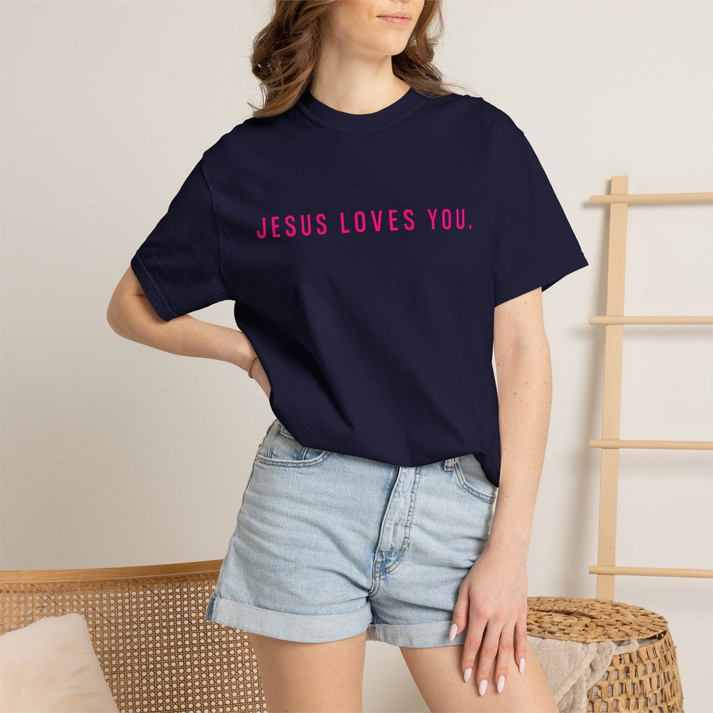 Jesus Loves You (front and back) Tee