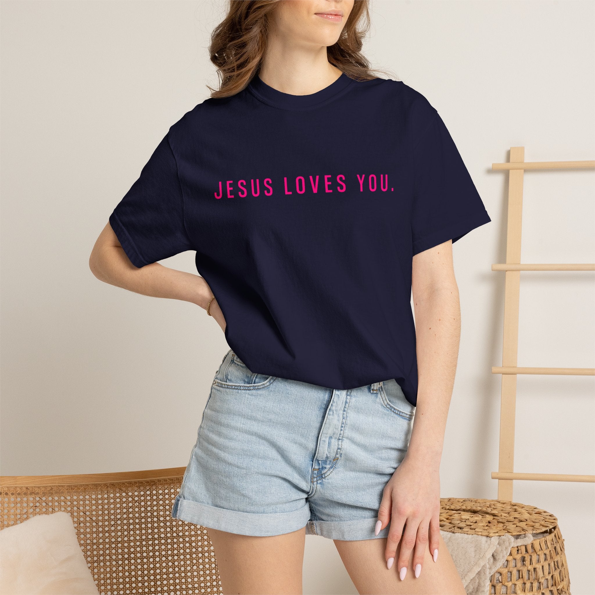 Jesus Loves You (front and back) Tee