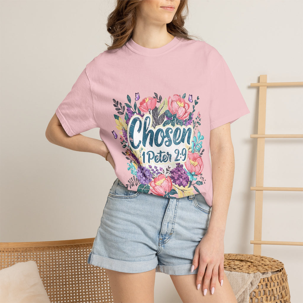 Floral Chosen Tee