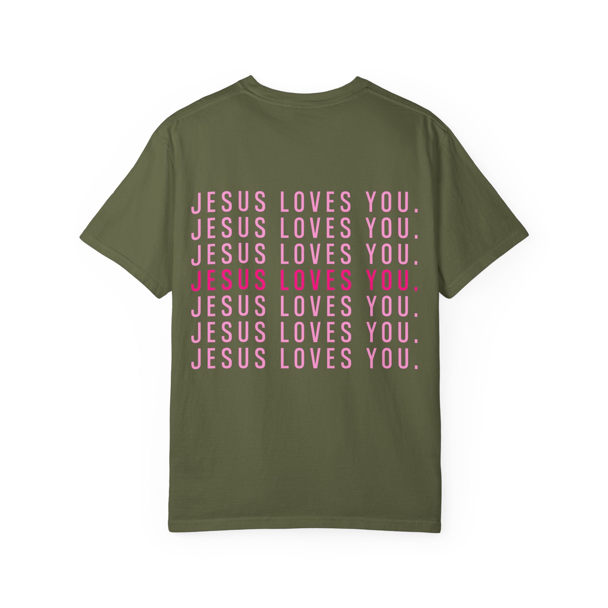 Jesus Loves You (front and back) Tee