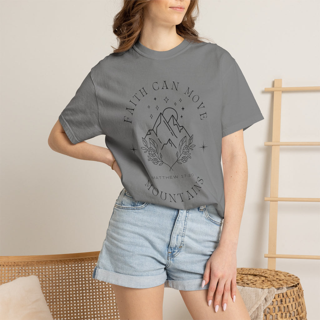 Faith Can Move Mountains Tee
