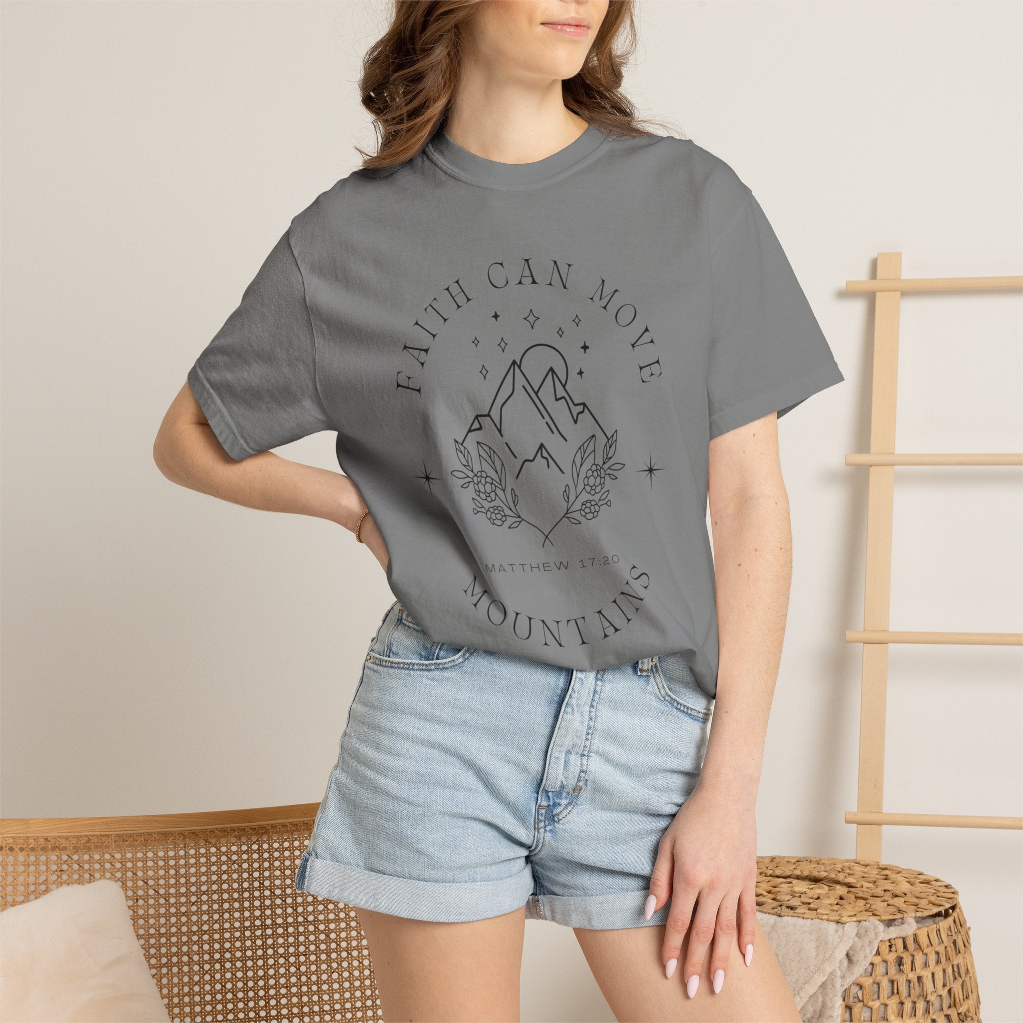 Faith Can Move Mountains Tee