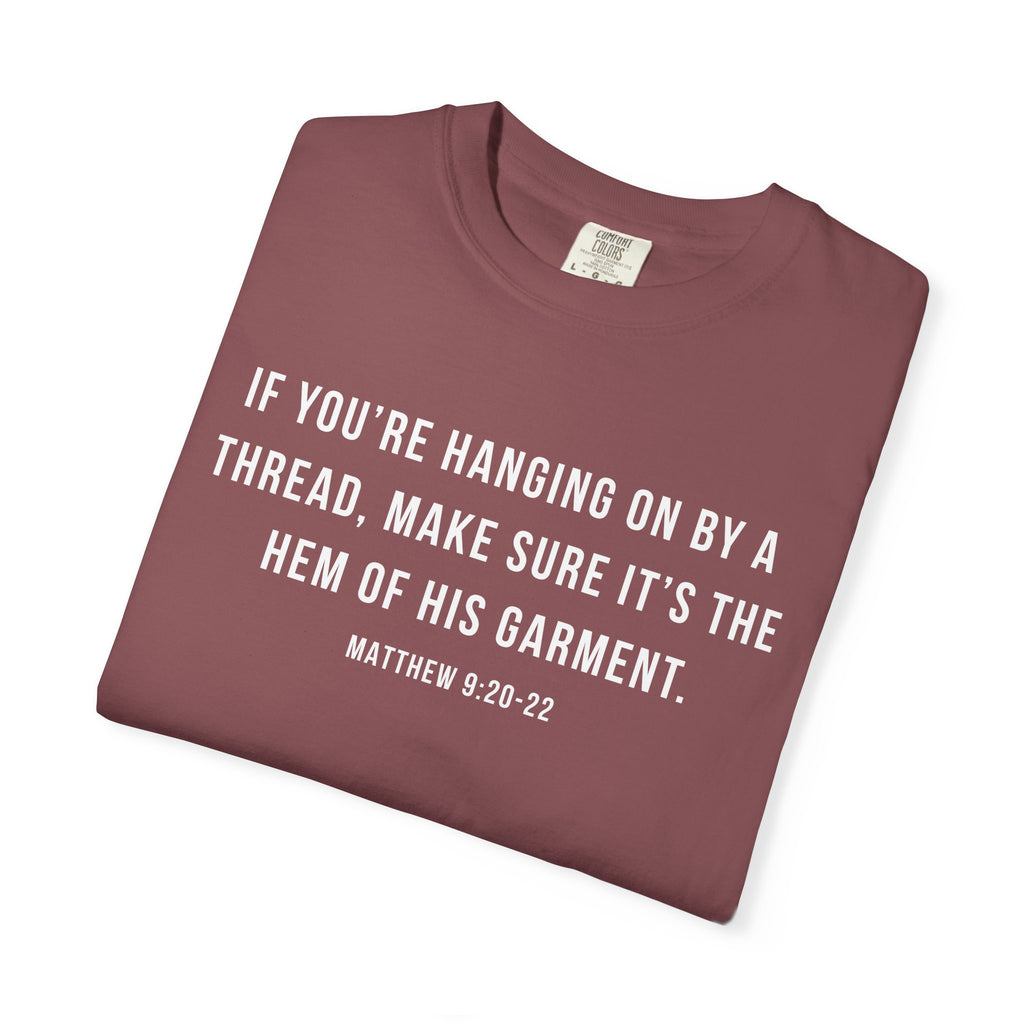 If You're Hanging On by a Thread white
