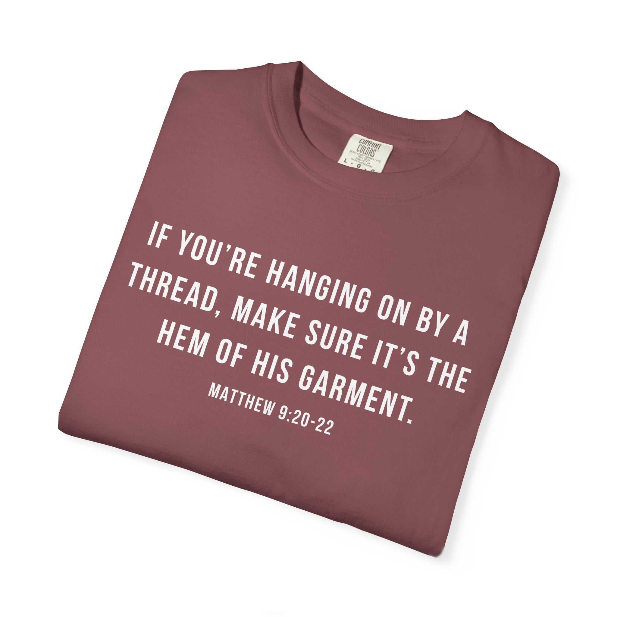 If You're Hanging On by a Thread white