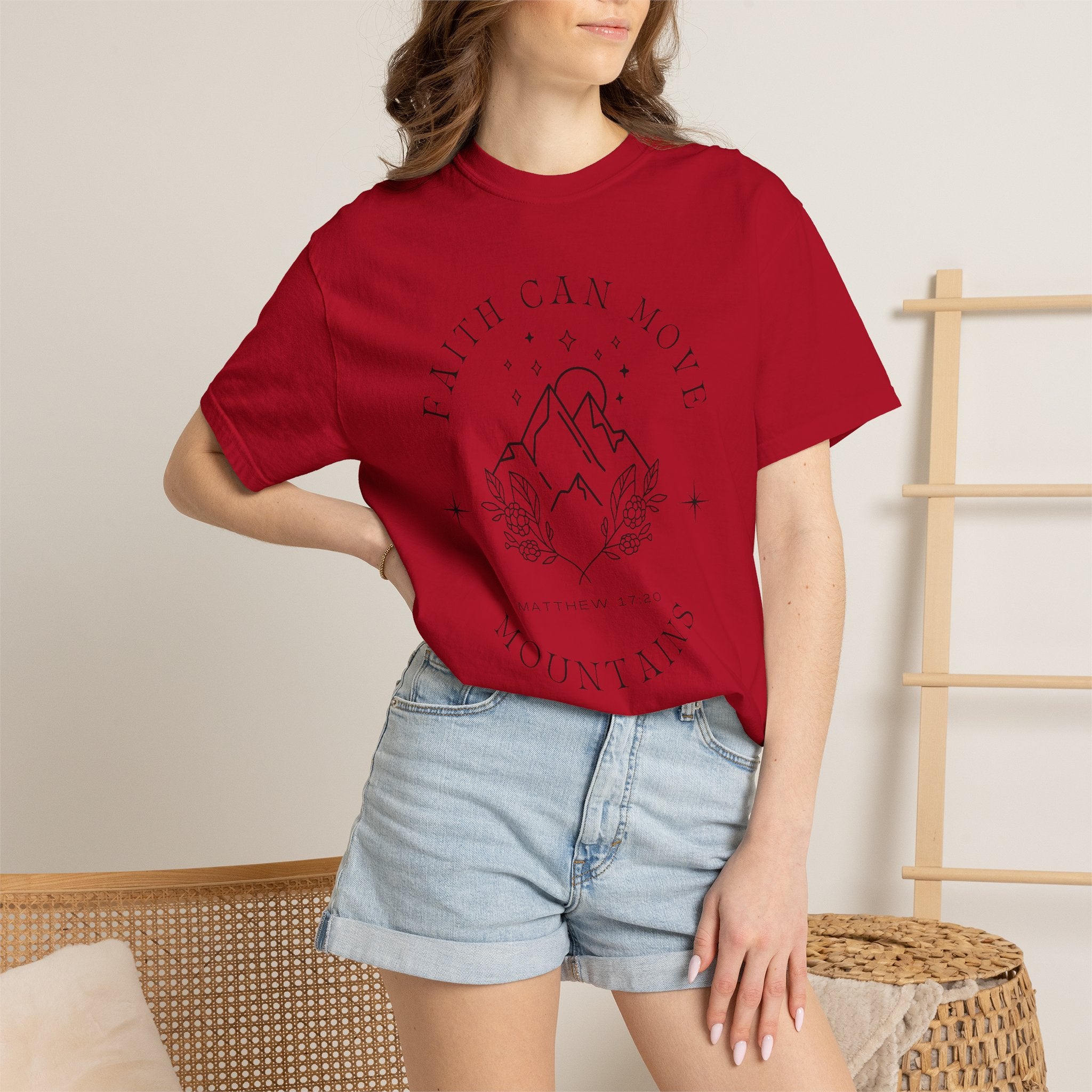 Faith Can Move Mountains Tee