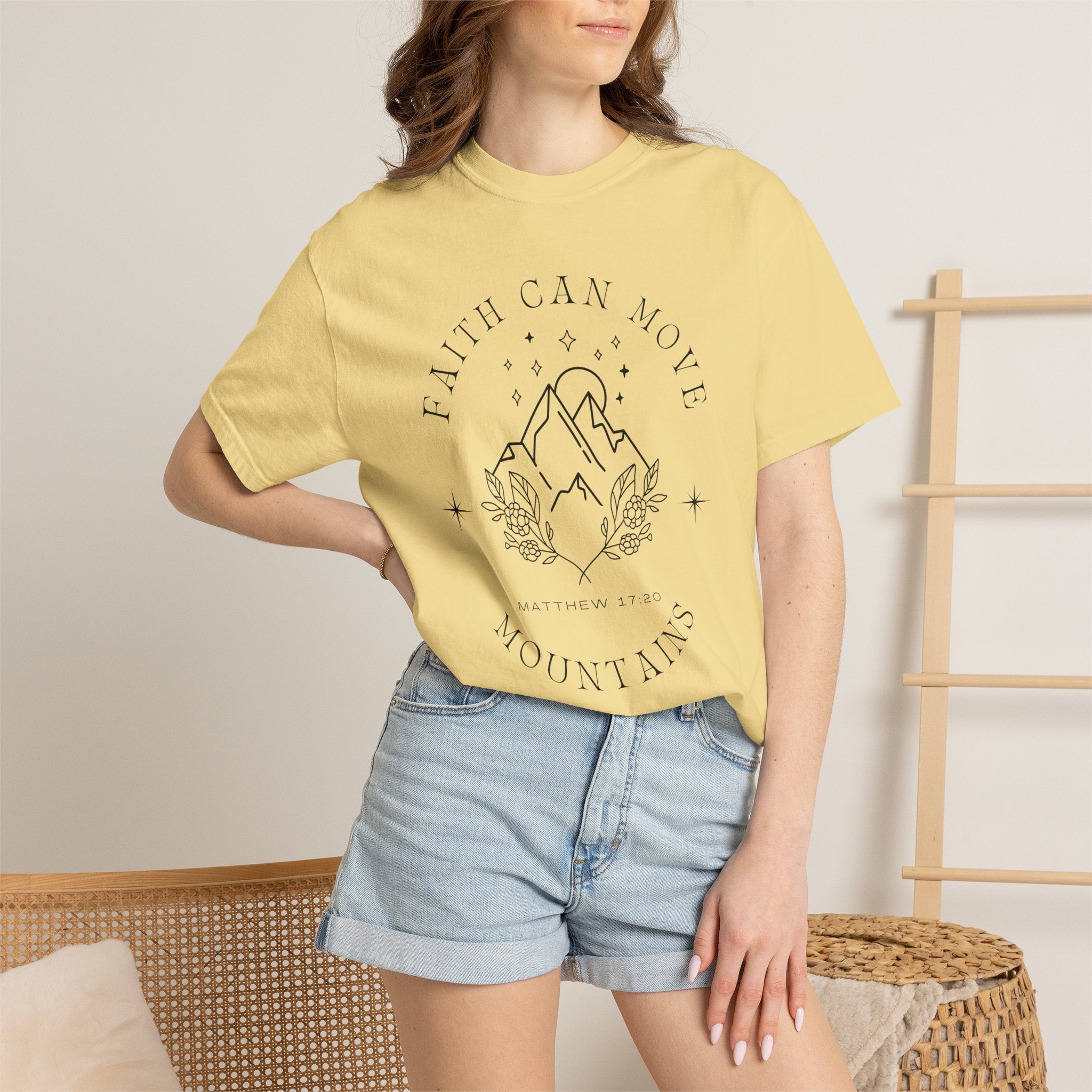 Faith Can Move Mountains Tee