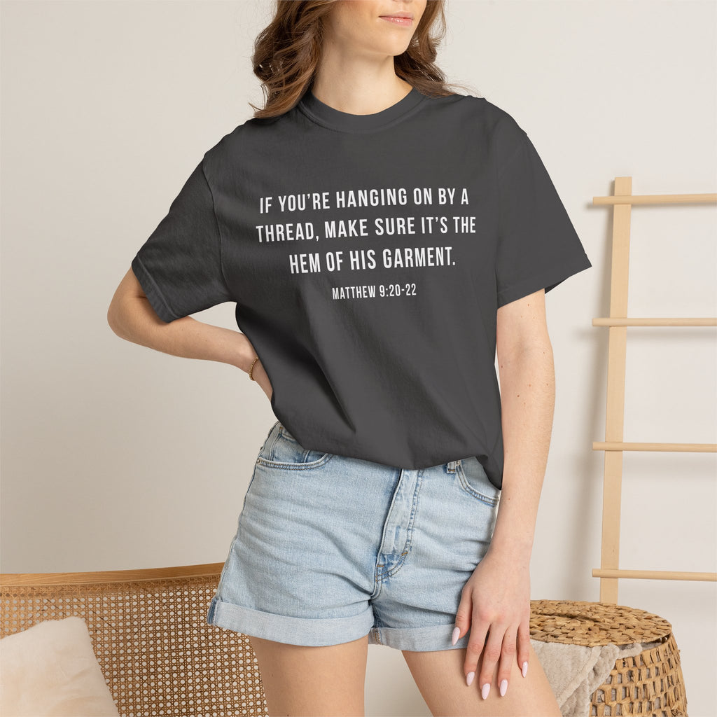 If You're Hanging On by a Thread white