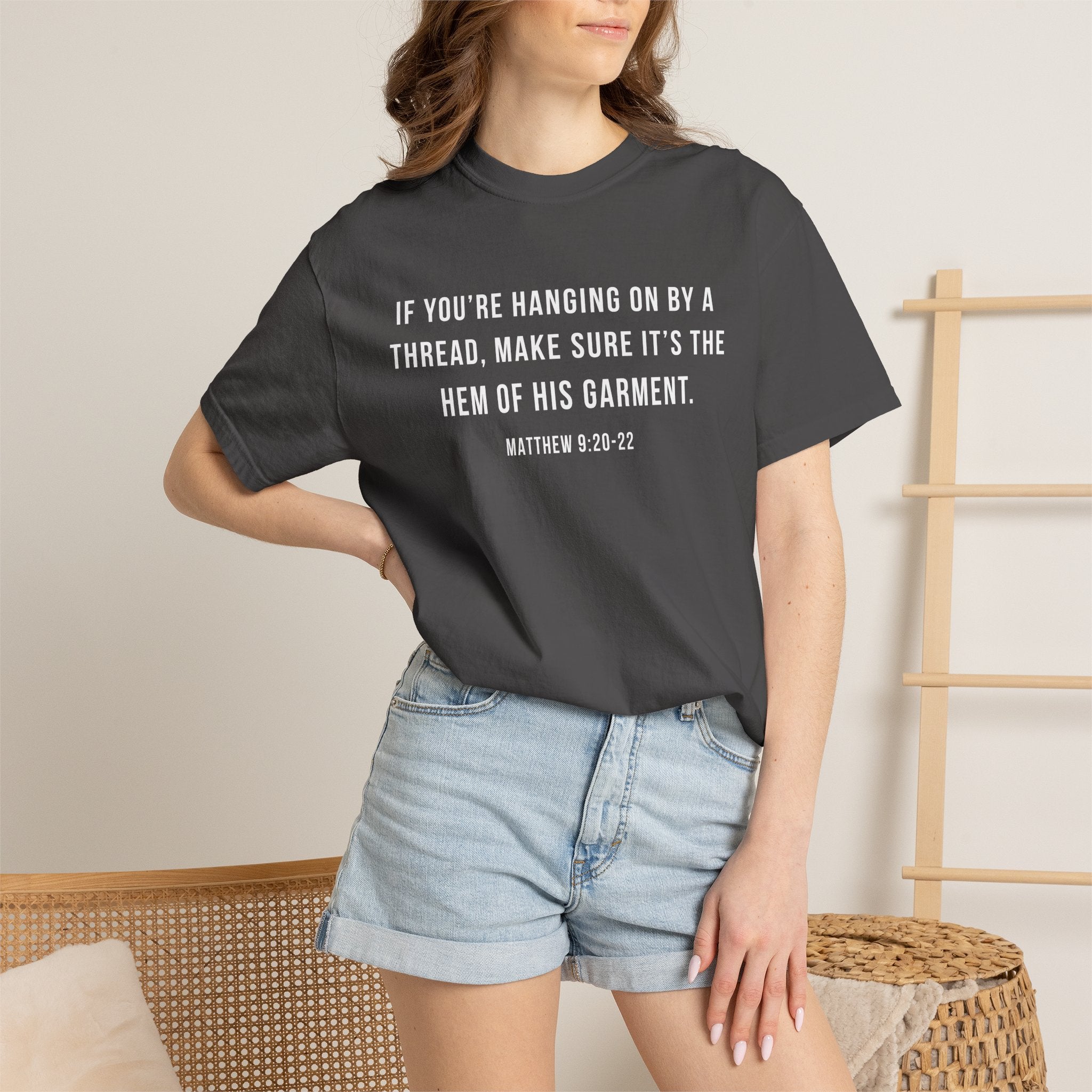 If You're Hanging On by a Thread white