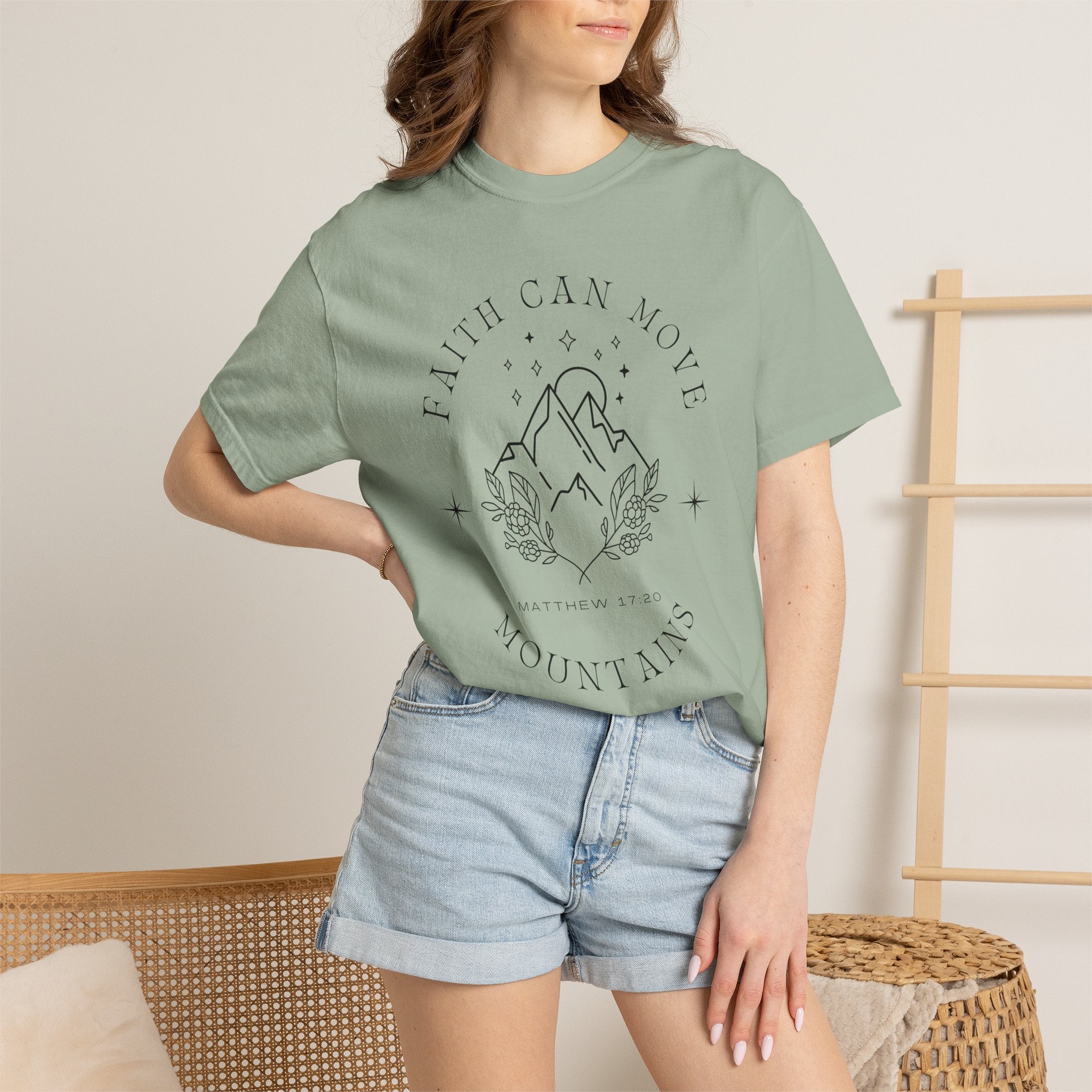 Faith Can Move Mountains Tee