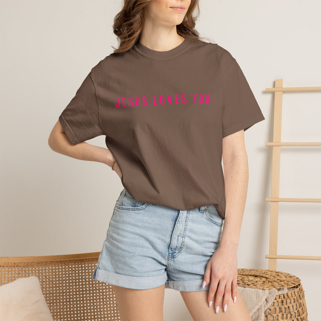 Jesus Loves You (front and back) Tee