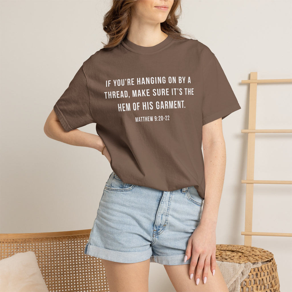 If You're Hanging On by a Thread white