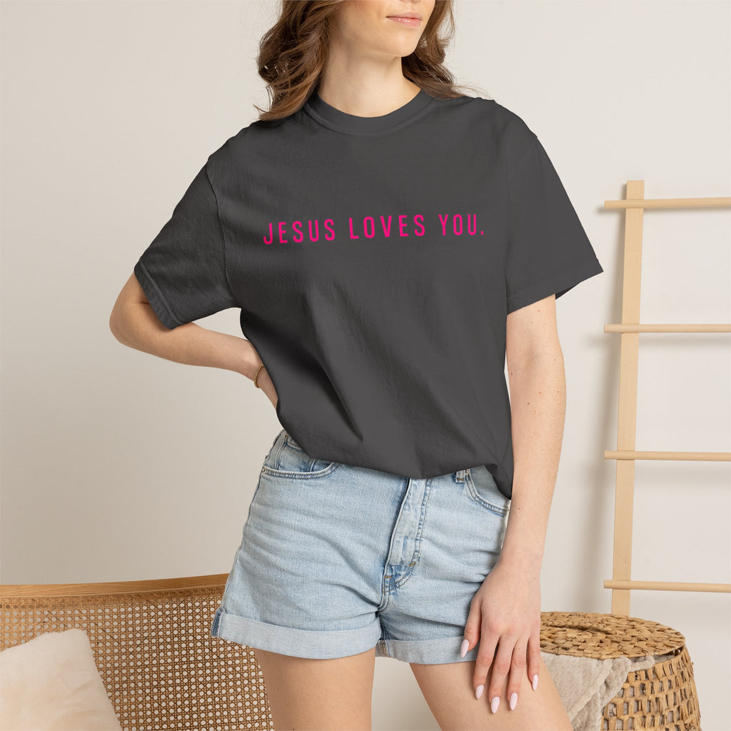 Jesus Loves You (front and back) Tee