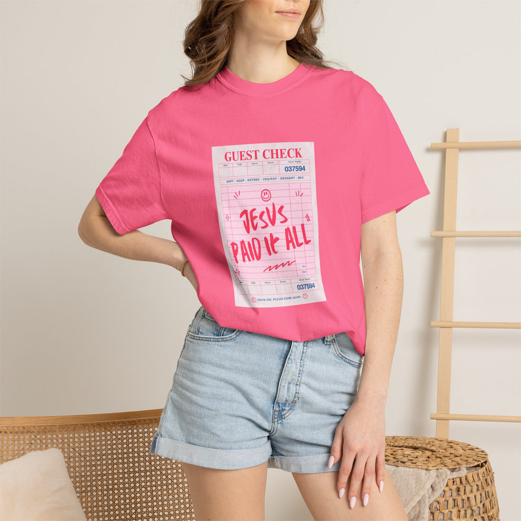 Jesus Paid It All Tee