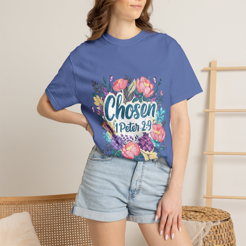 Floral Chosen Tee