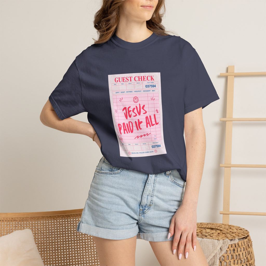 Jesus Paid It All Tee