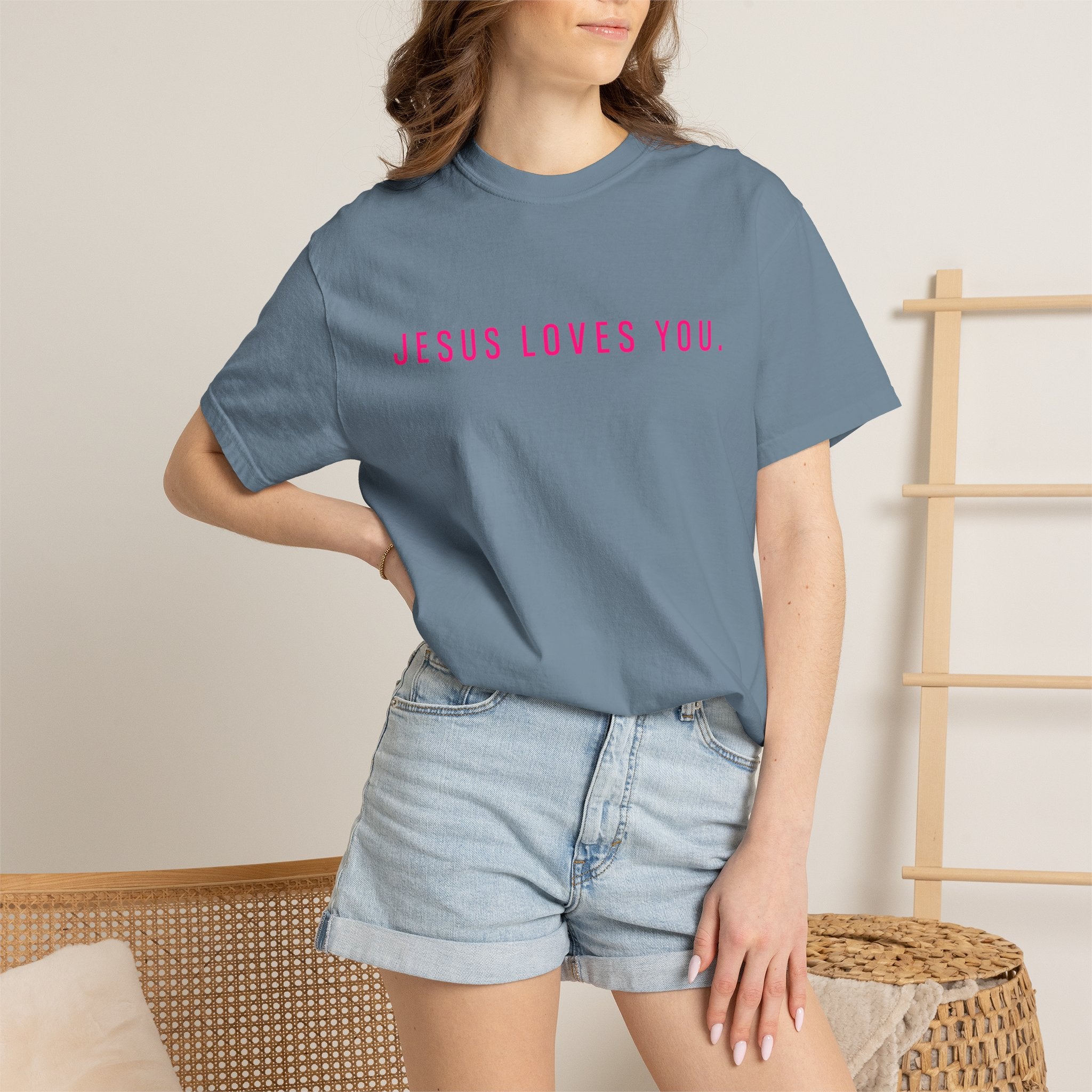 Jesus Loves You (front and back) Tee