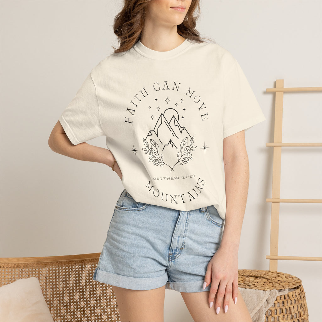 Faith Can Move Mountains Tee