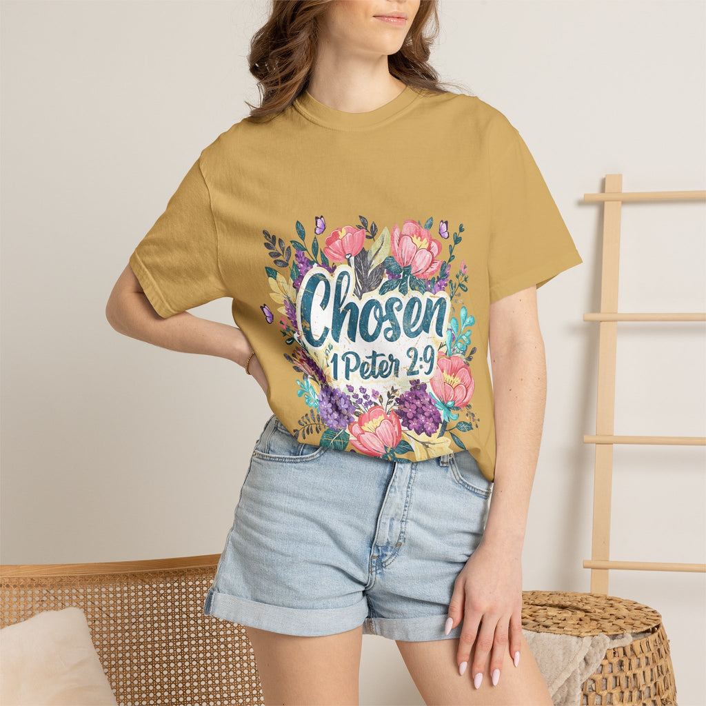 Floral Chosen Tee