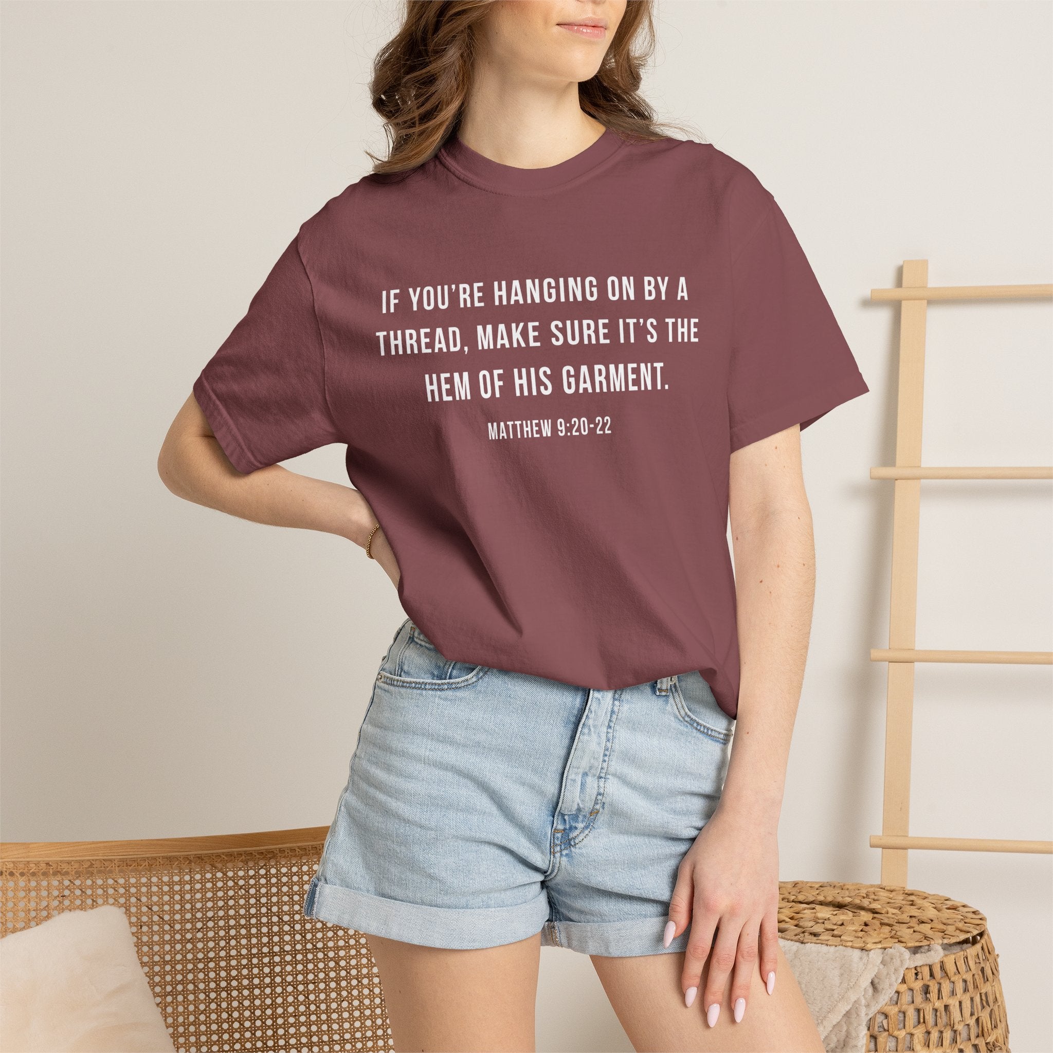 If You're Hanging On by a Thread white