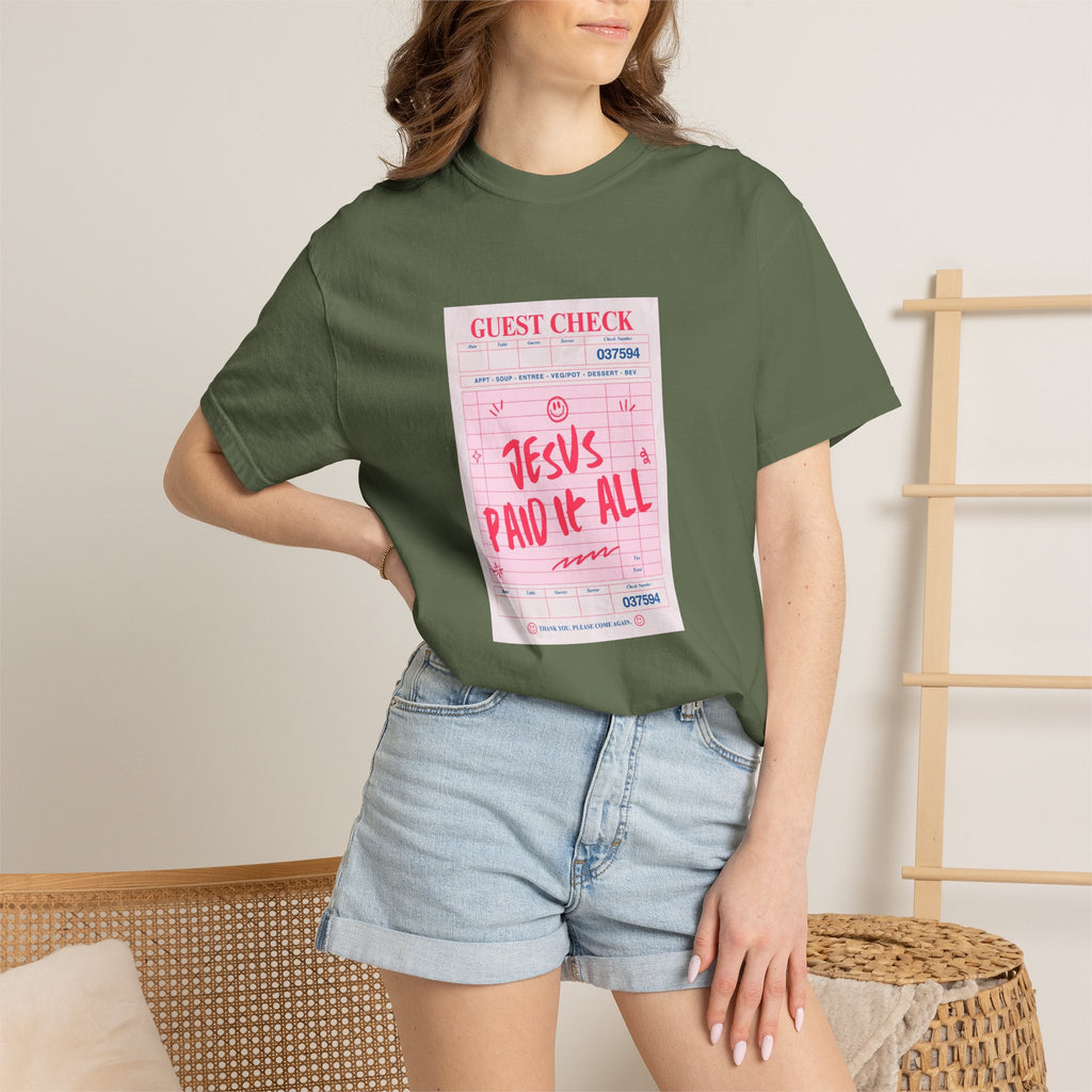 Jesus Paid It All Tee