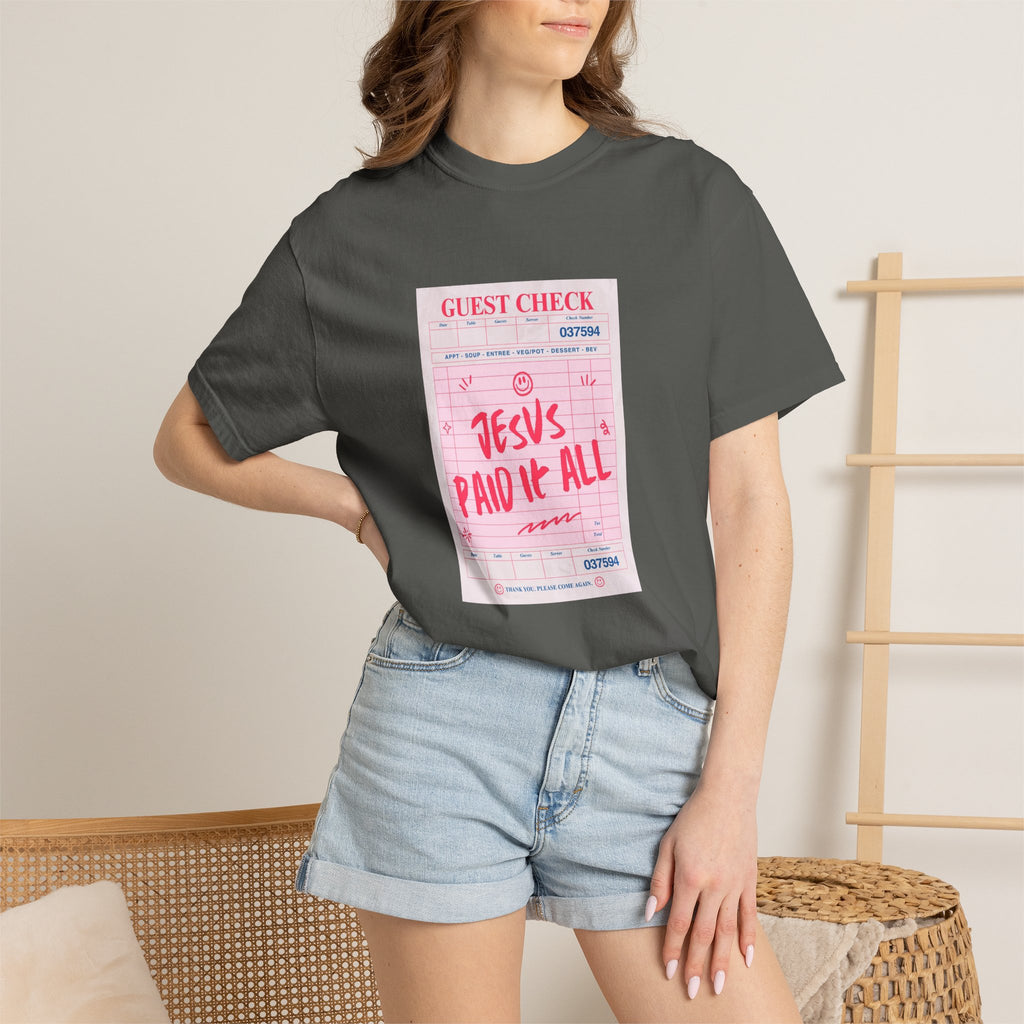 Jesus Paid It All Tee