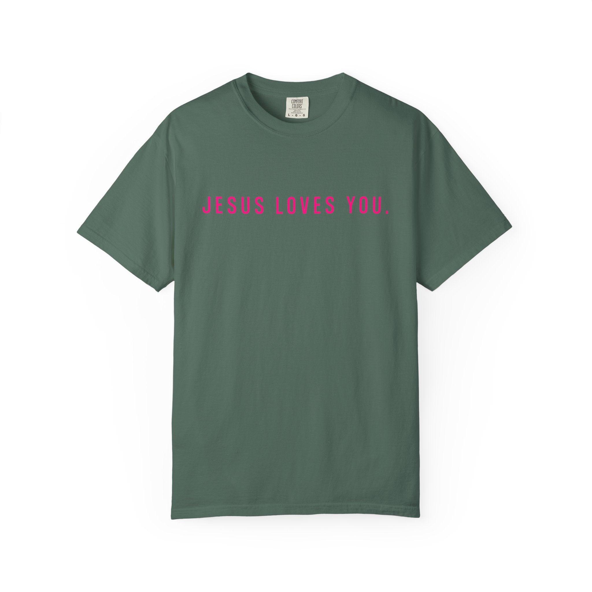 Jesus Loves You (front and back) Tee
