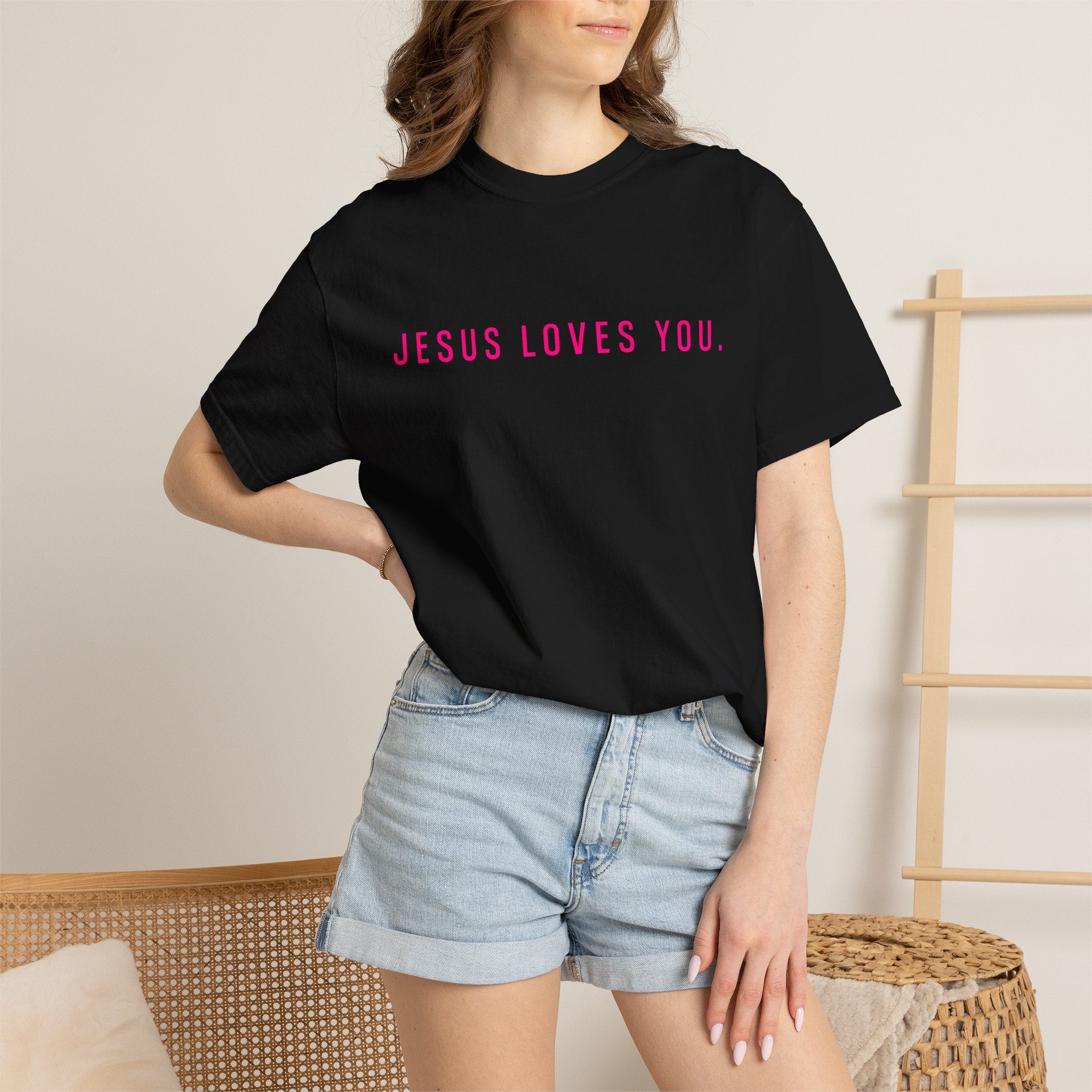 Jesus Loves You (front and back) Tee