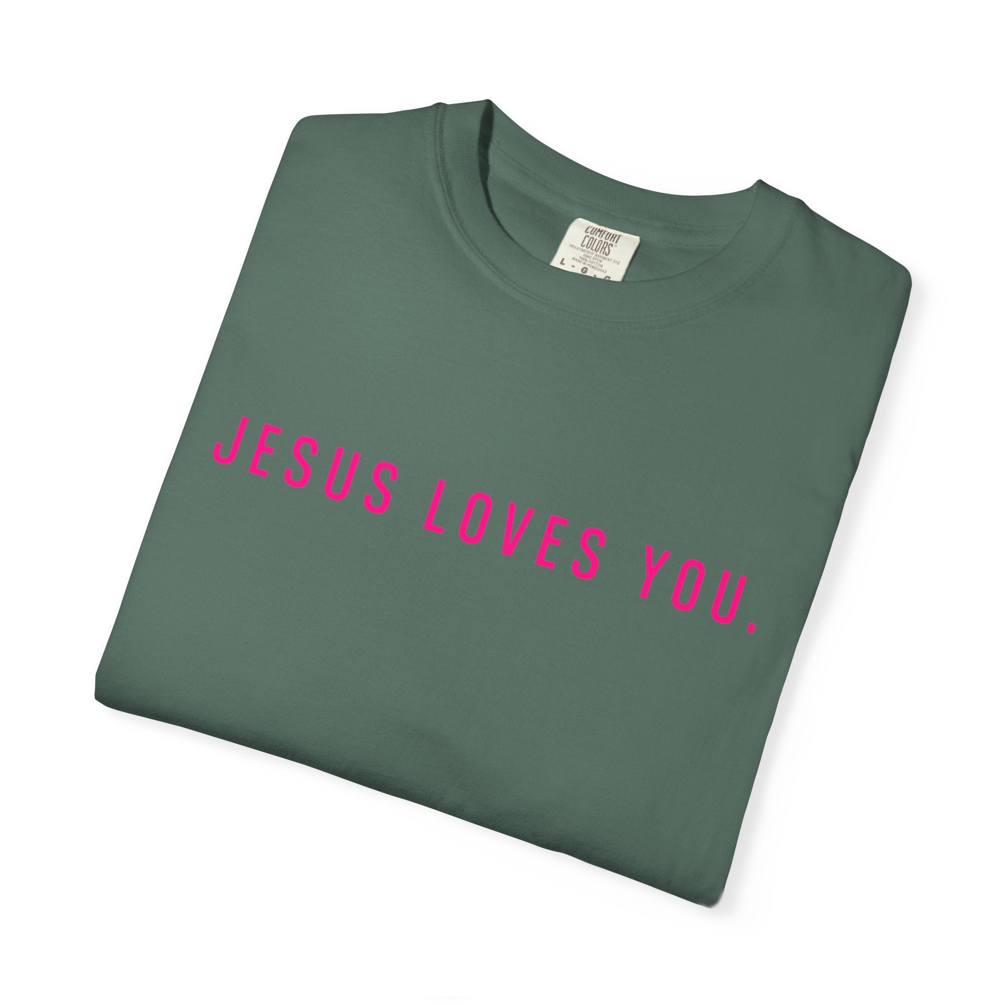Jesus Loves You (front and back) Tee