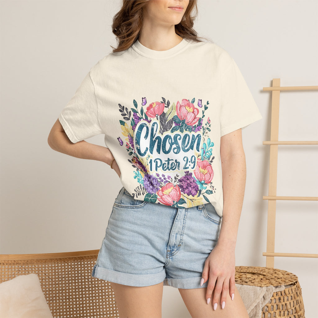 Floral Chosen Tee