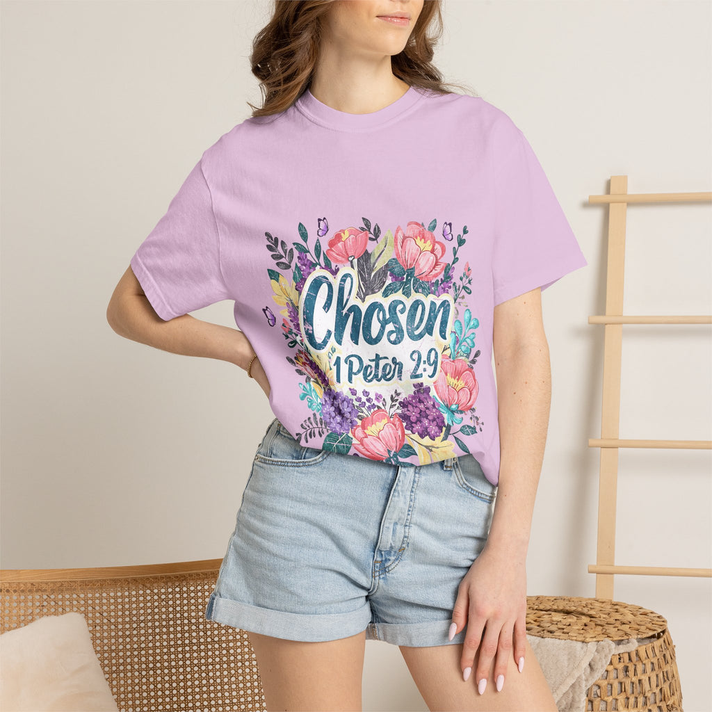 Floral Chosen Tee
