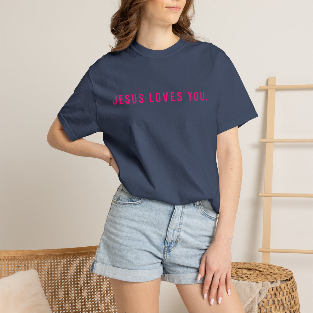 Jesus Loves You (front and back) Tee