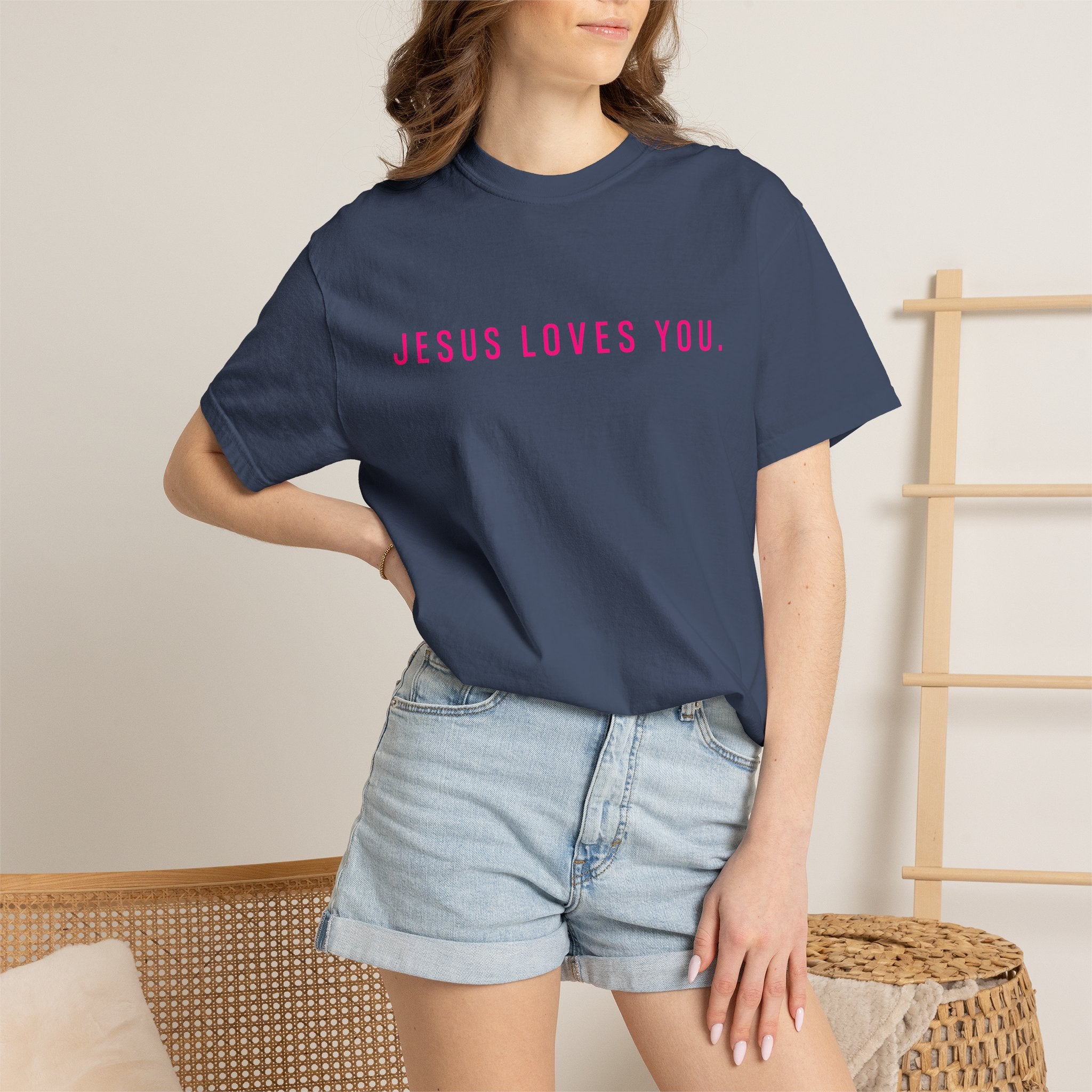 Jesus Loves You (front and back) Tee