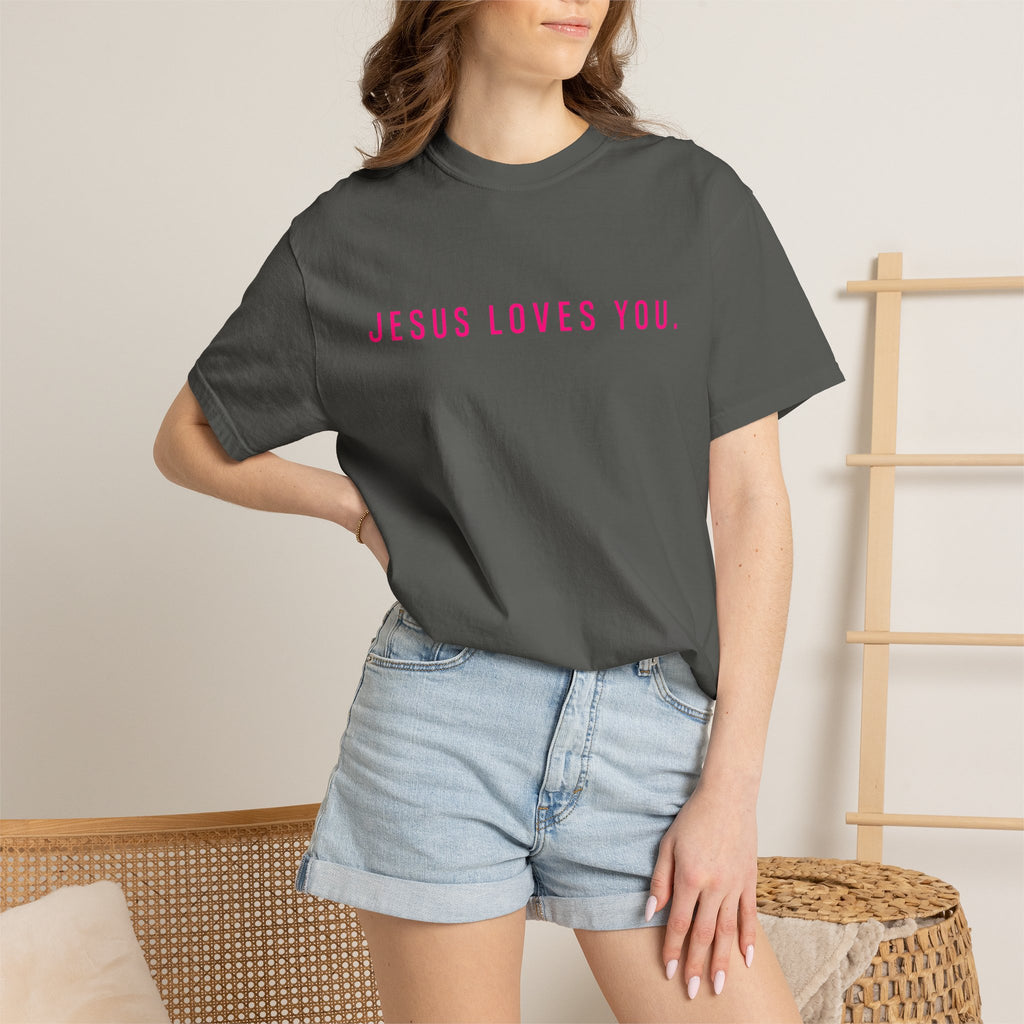 Jesus Loves You (front and back) Tee