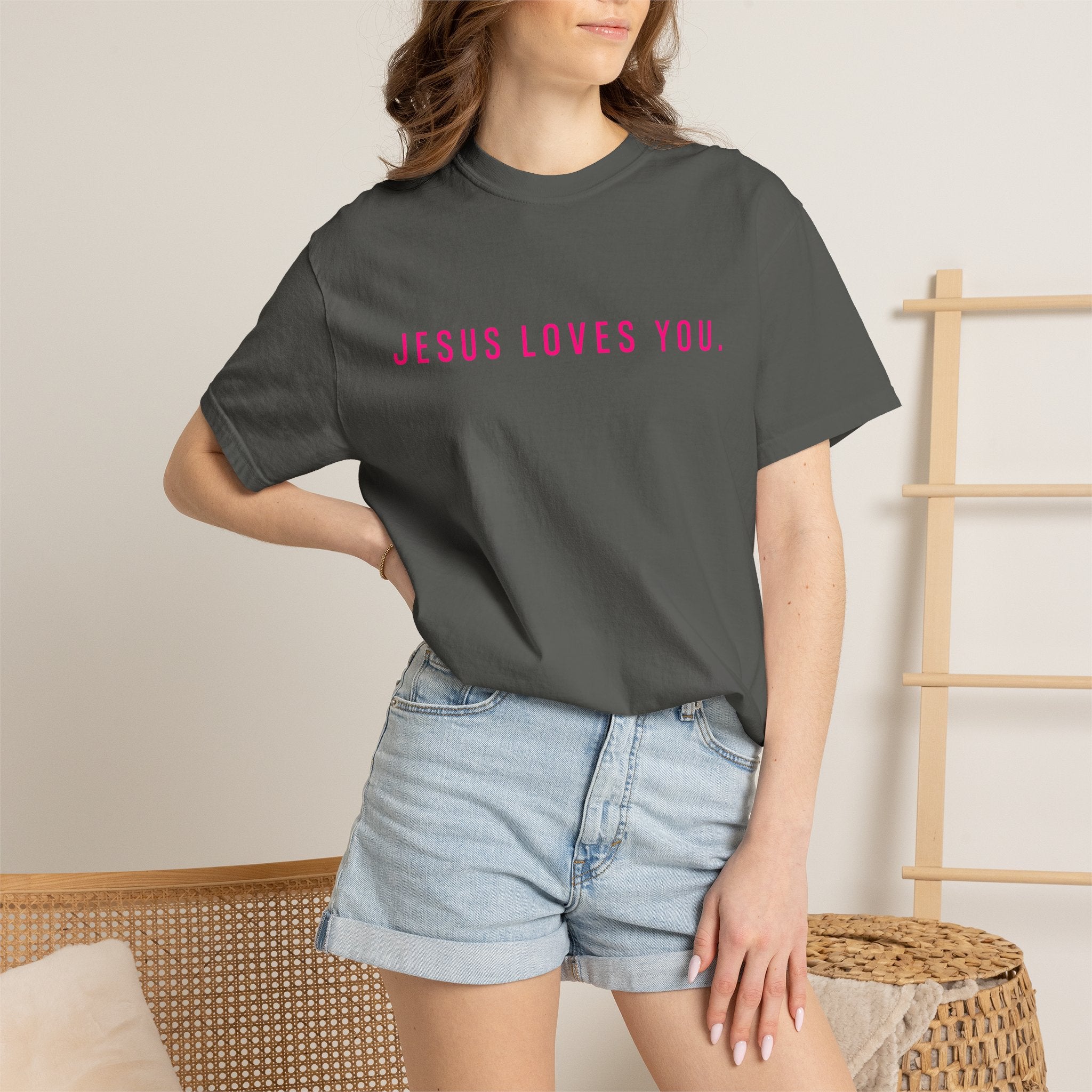 Jesus Loves You (front and back) Tee
