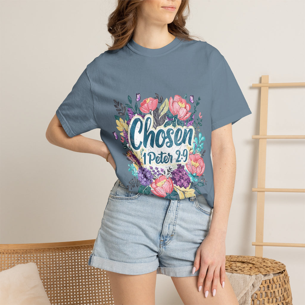 Floral Chosen Tee
