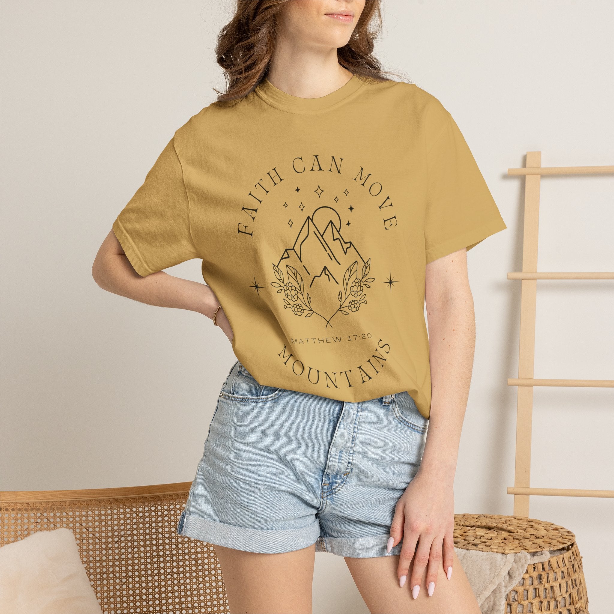 Faith Can Move Mountains Tee