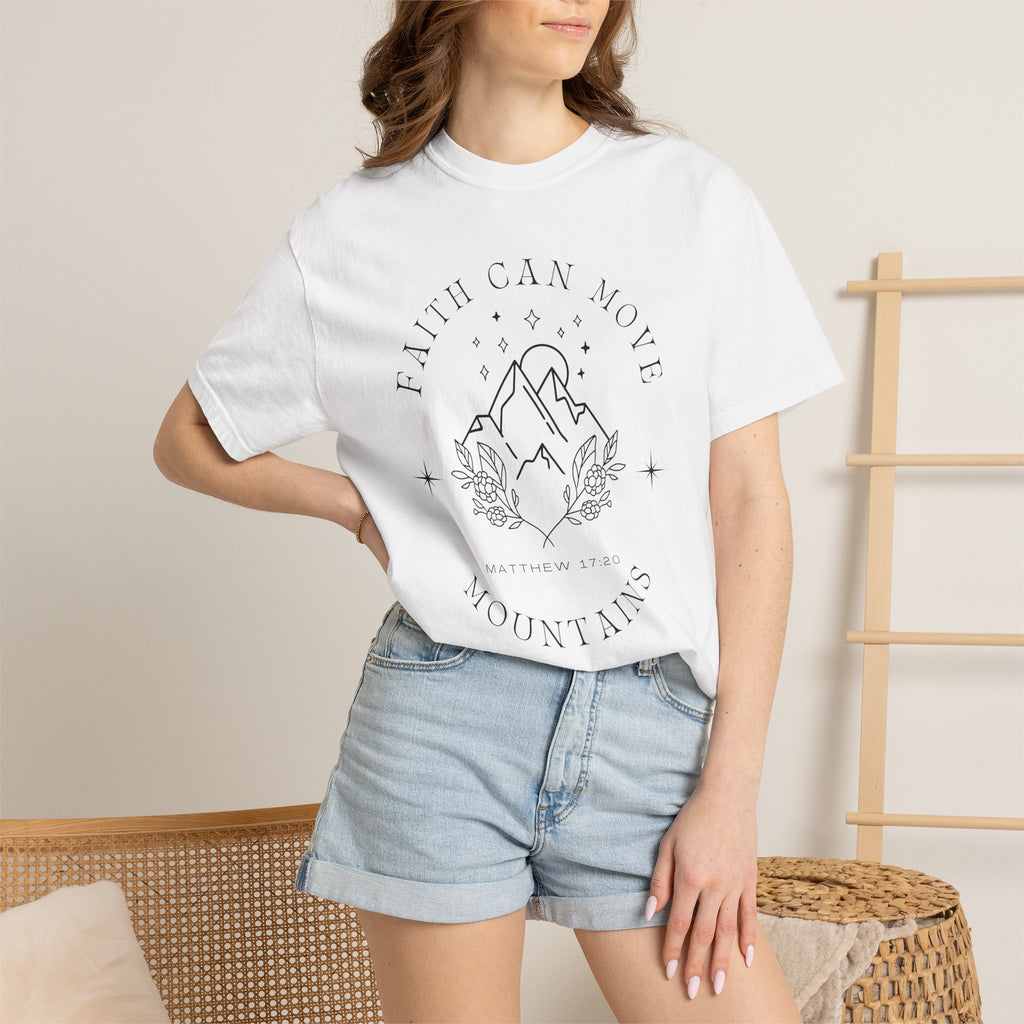 Faith Can Move Mountains Tee