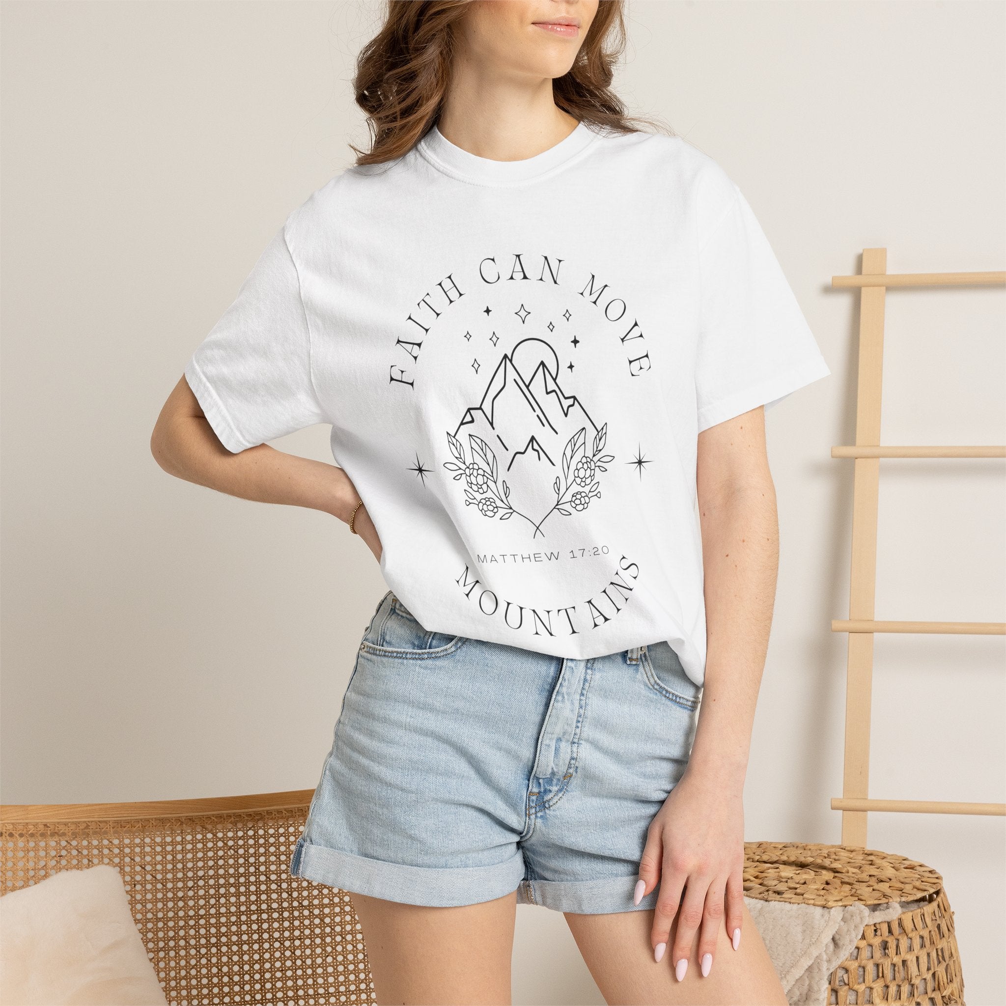 Faith Can Move Mountains Tee