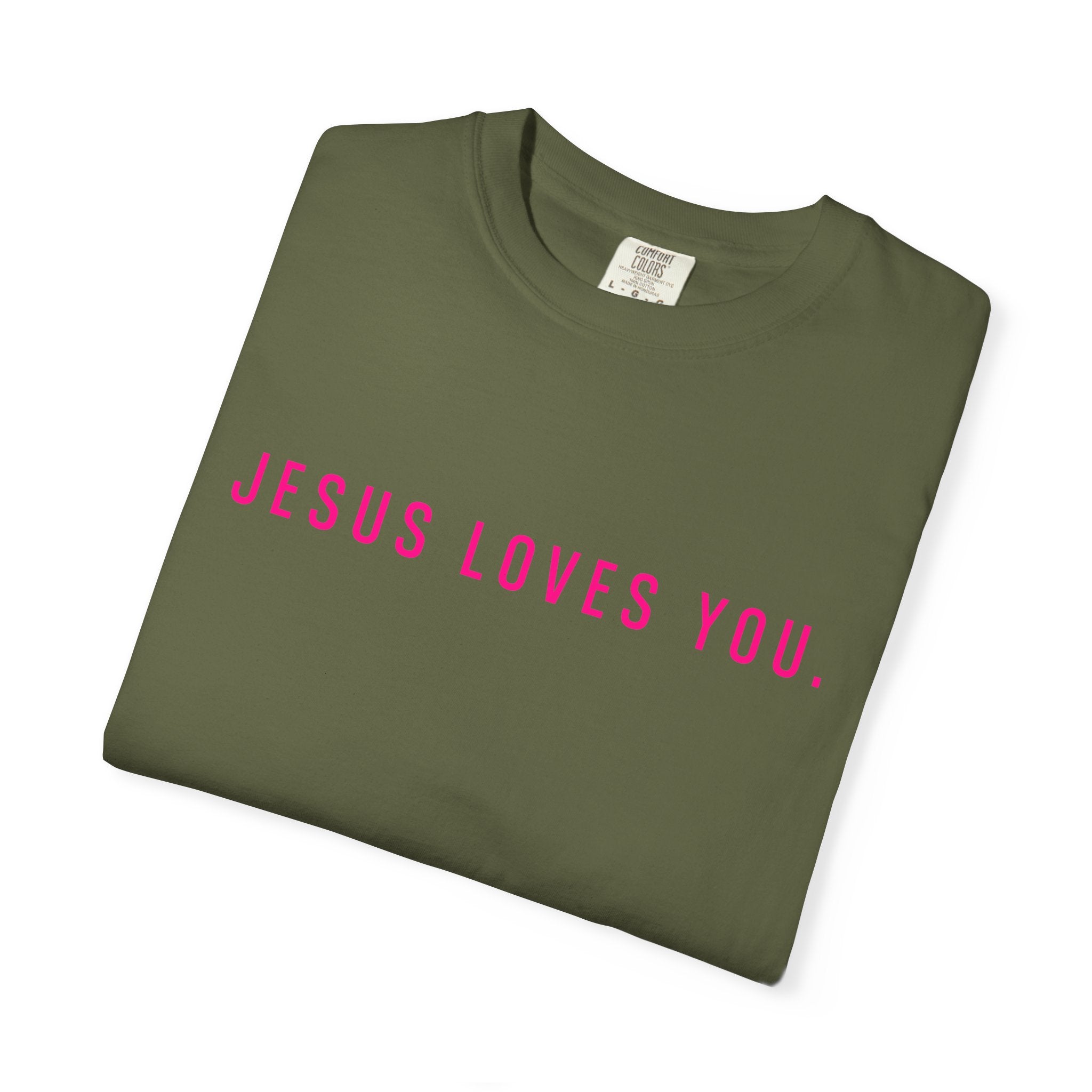 Jesus Loves You (front and back) Tee