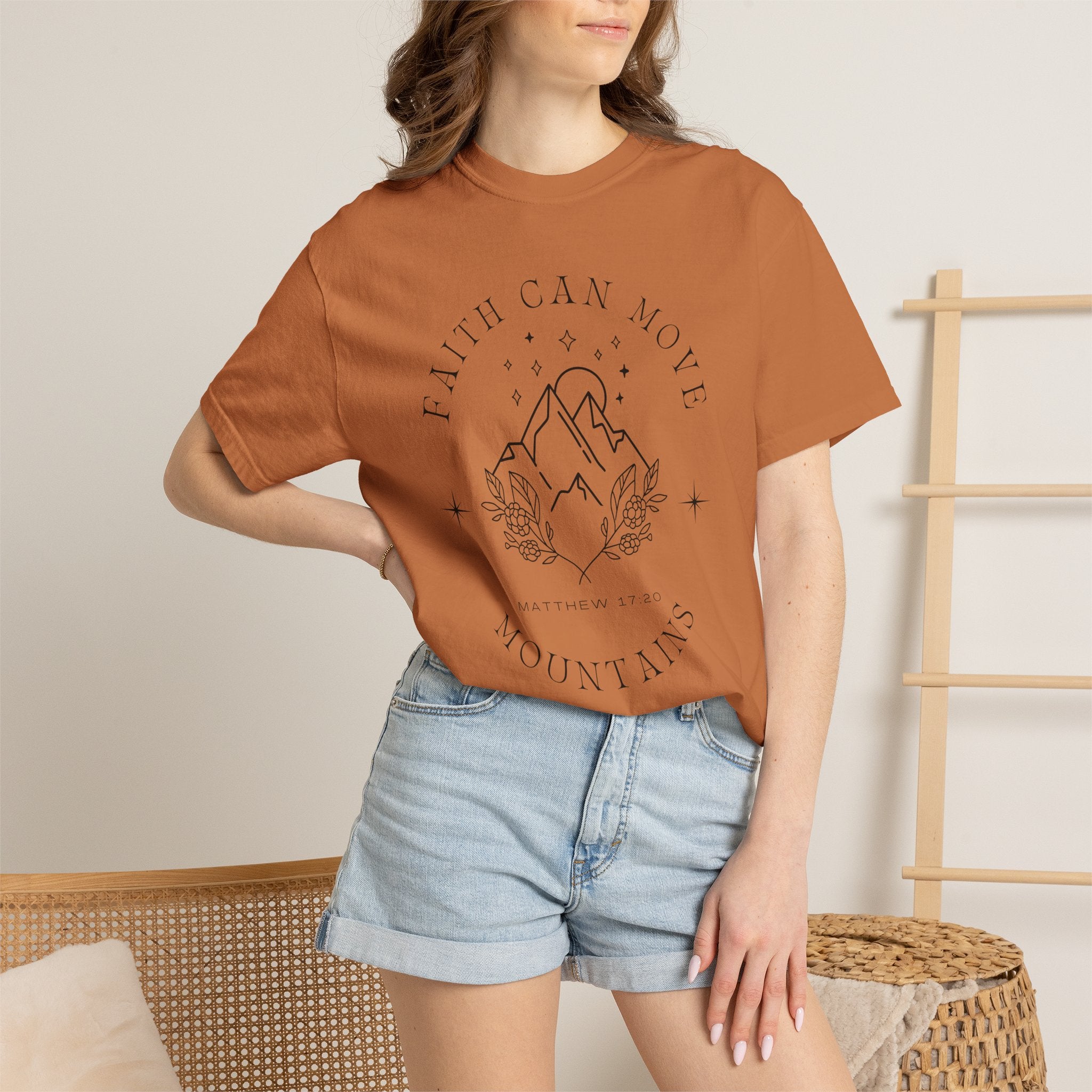 Faith Can Move Mountains Tee