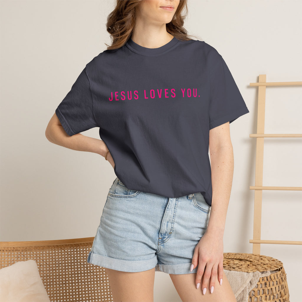 Jesus Loves You (front and back) Tee