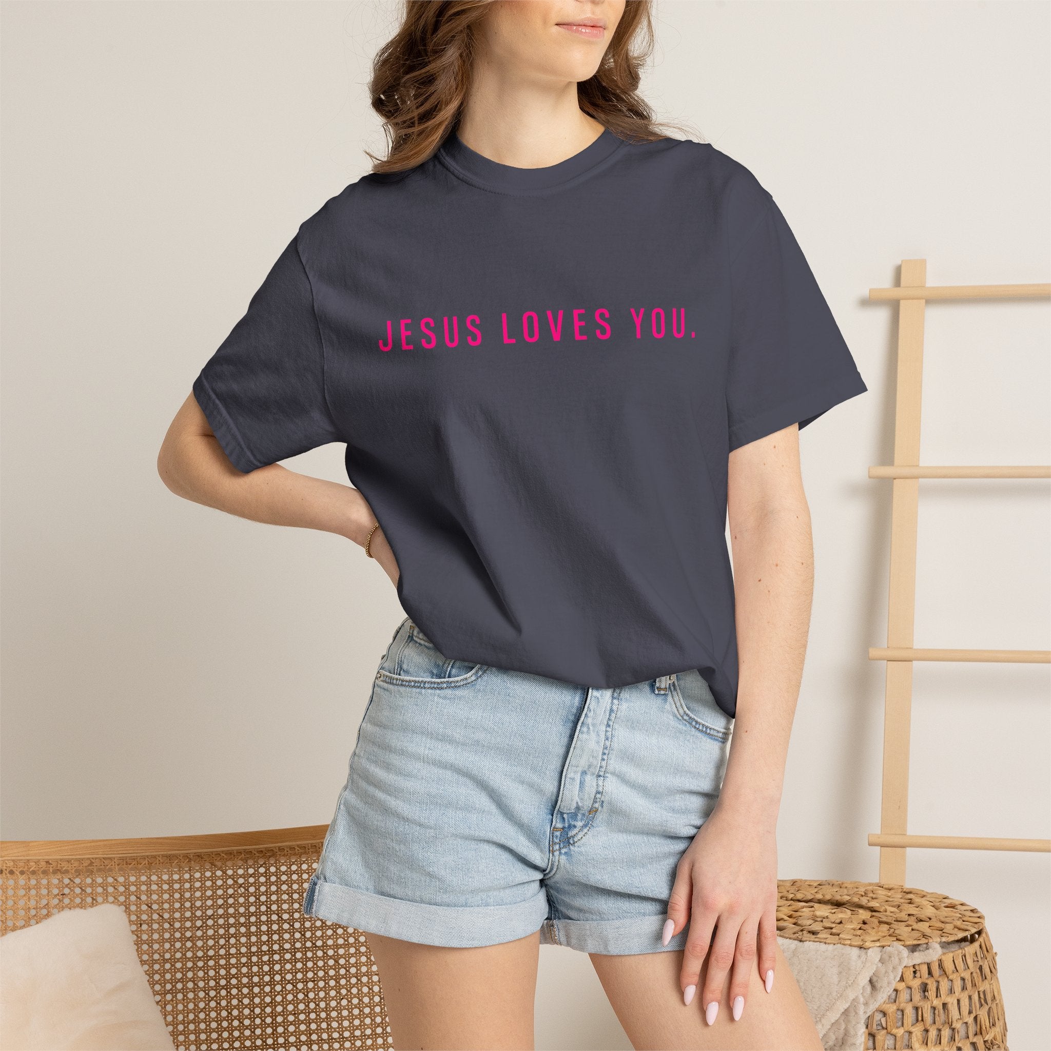 Jesus Loves You (front and back) Tee