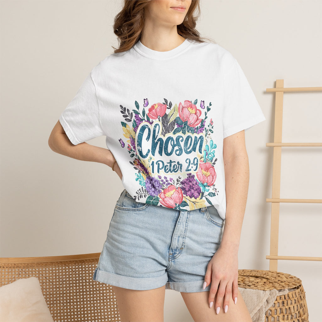 Floral Chosen Tee