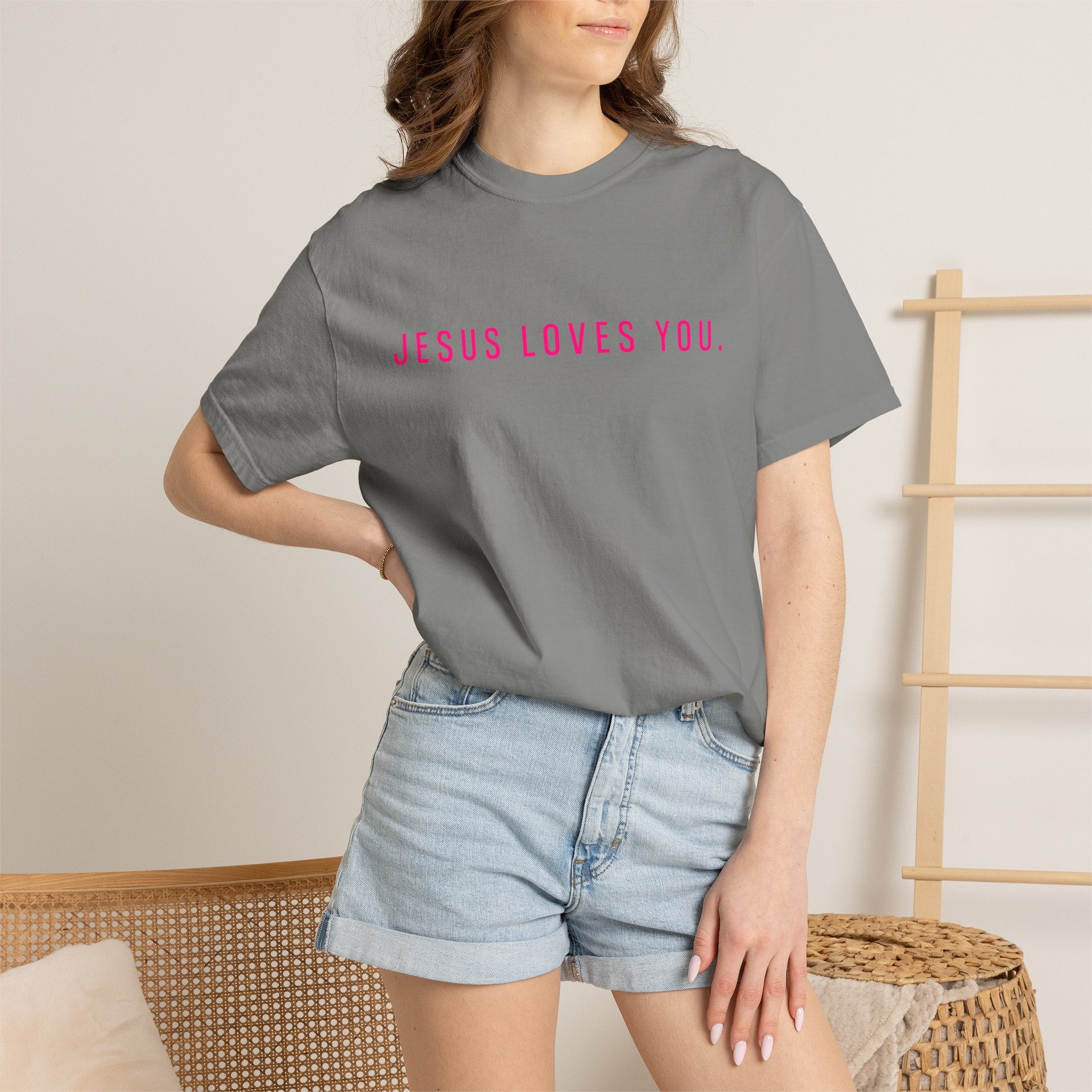 Jesus Loves You (front and back) Tee